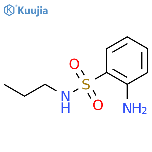 2-Amino-N-propylbenzenesulfonamide structure