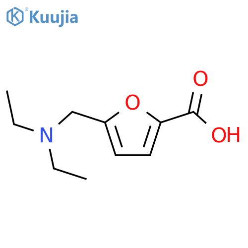 5-Diethylaminomethyl-furan-2-carboxylic Acid Hydrochloride structure