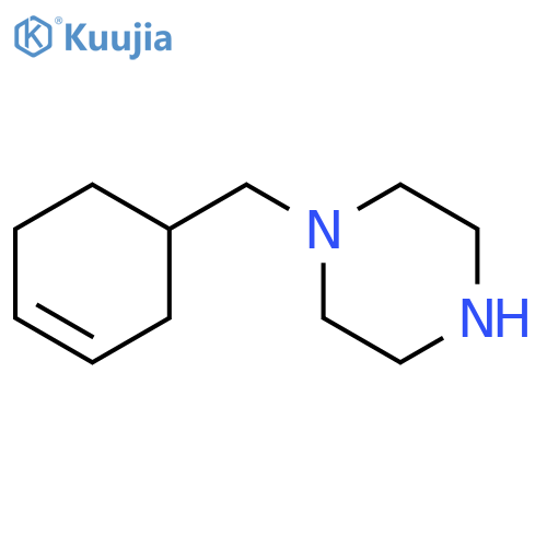 1-[[(1R)-1-cyclohex-3-enyl]methyl]-2,3,5,6-tetrahydropyrazine structure