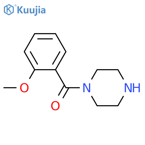 (2-Methoxyphenyl)(piperazin-1-yl)methanone structure
