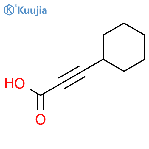 3-cyclohexylprop-2-ynoic acid structure