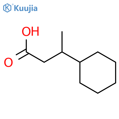 3-Cyclohexylbutanoic Acid structure