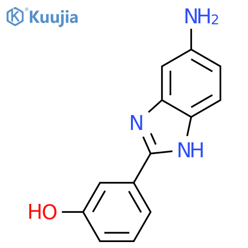 3-(5-Amino-1H-benzoimidazol-2-yl)phenol Hydrobromide structure