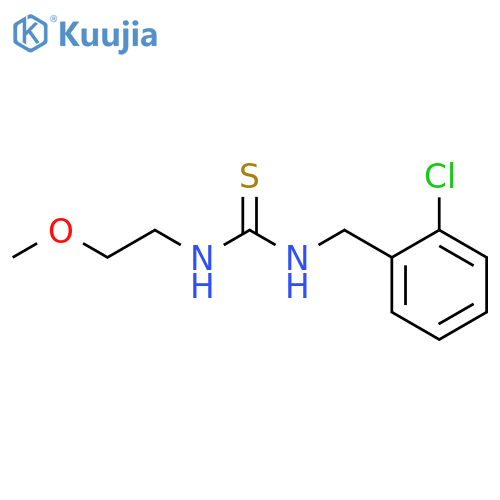 1-(2-Chloro-benzyl)-3-(2-methoxy-ethyl)-thiourea structure