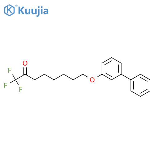 2-Octanone, 8-([1,1'-biphenyl]-3-yloxy)-1,1,1-trifluoro- structure