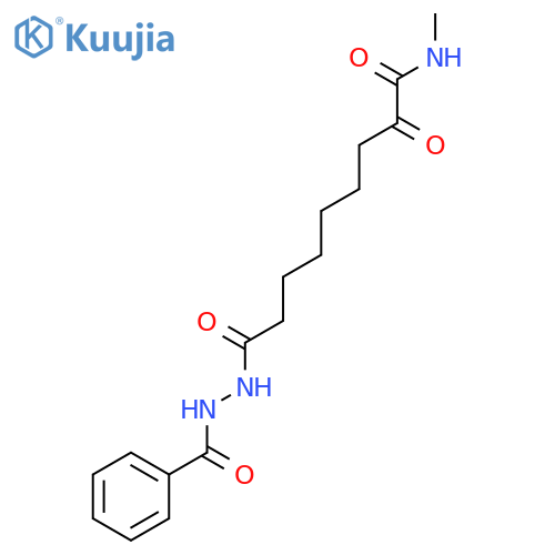BENZOIC ACID, 2-[9-(METHYLAMINO)-1,8,9-TRIOXONONYL]HYDRAZIDE structure