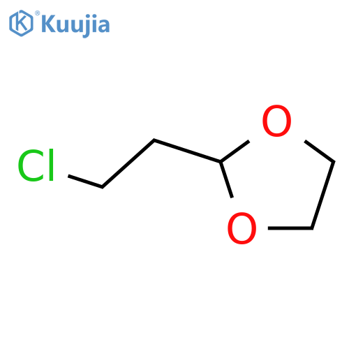 2-(2-Chloroethyl)-1,3-dioxolane structure