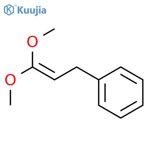 Benzene,(3,3-dimethoxy-1-propen-1-yl)- structure