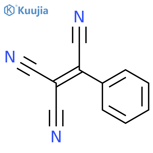 1,1,2-Ethenetricarbonitrile,2-phenyl- structure