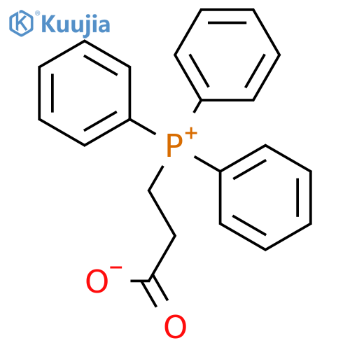 3-(triphenylphosphonio)propanoate structure
