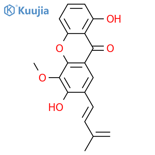 Globulixanthone A structure