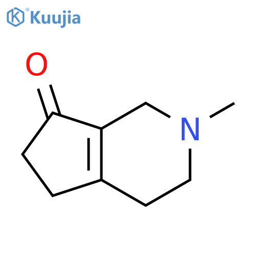 7H-Cyclopenta[c]pyridin-7-one,1,2,3,4,5,6-hexahydro-2-methyl-(9CI) structure