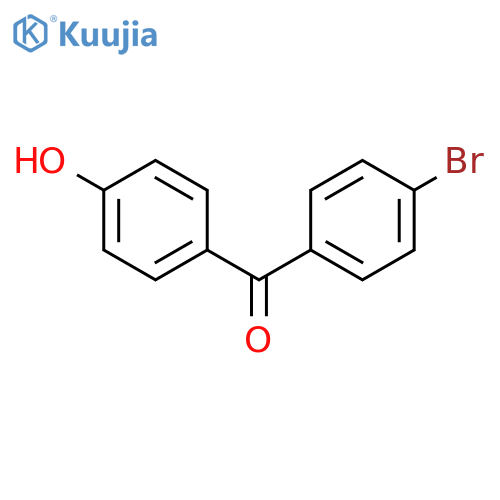 Methanone, (4-bromophenyl)(4-hydroxyphenyl)- structure