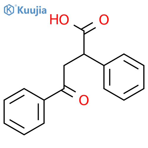 4-Oxo-2,4-diphenylbutanoic acid structure