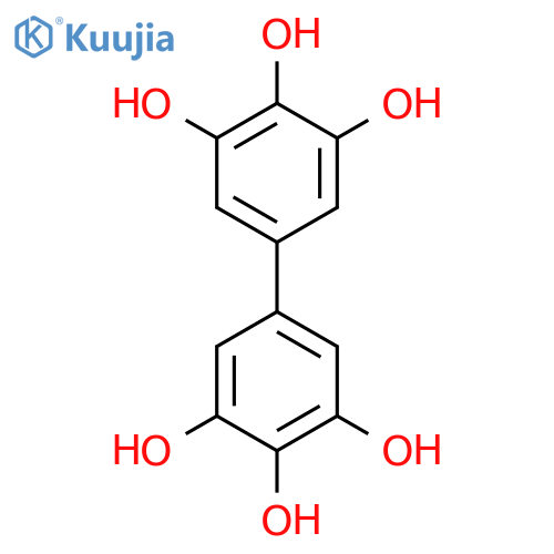 [1,1'-Biphenyl]-3,3',4,4',5,5'-hexol structure