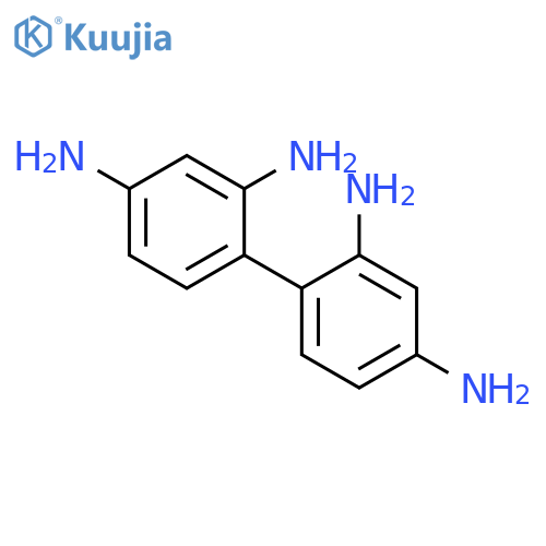1,1''-biphenyl-2,2'',4,4''-tetramine structure