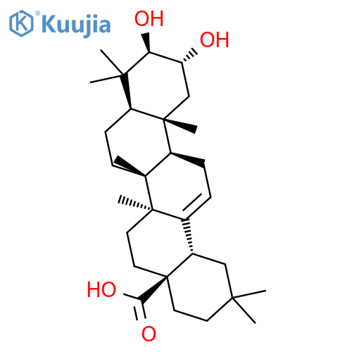 Maslinic acid structure
