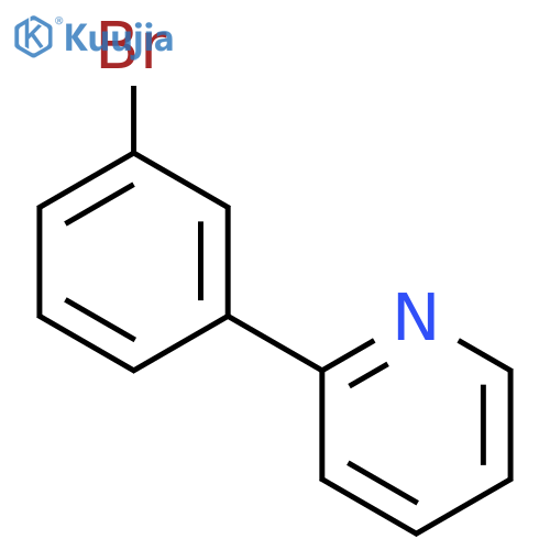2-(3-Bromophenyl)pyridine structure