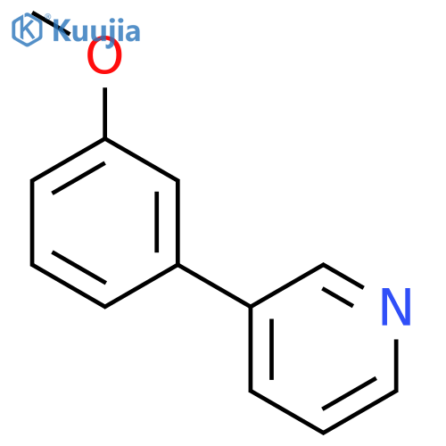3-(3-Methoxyphenyl)pyridine structure