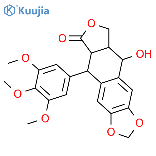 2,7'-Cyclo-3',4,4',5,5',7-hexahydroxy-8,8'-lignan-9',9-olide; (7S,7'R,8R,8'S)-form, 4,5-Methylene, 3',4',5'-tri-Me ether structure