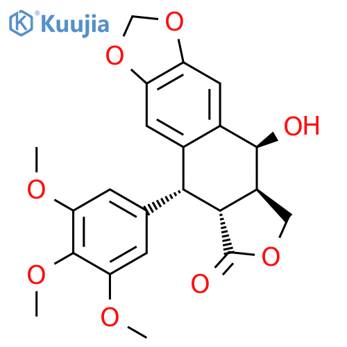 Epipodophyllotoxin structure