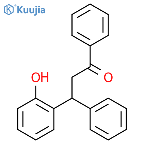 3-(2-Hydroxyphenyl)-1,3-diphenylpropan-1-one structure