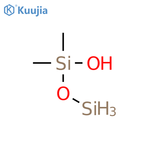 Disiloxanol, 1,1-dimethyl- structure