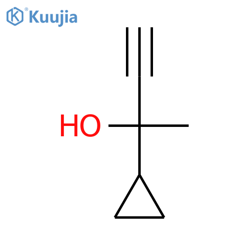 2-cyclopropylbut-3-yn-2-ol structure