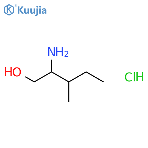 2-amino-3-methylpentan-1-ol structure