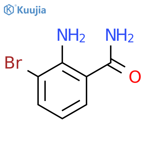 2-Amino-3-bromobenzamide structure