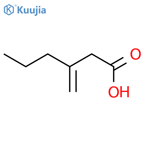 Hexanoic acid, 3-methylene- structure