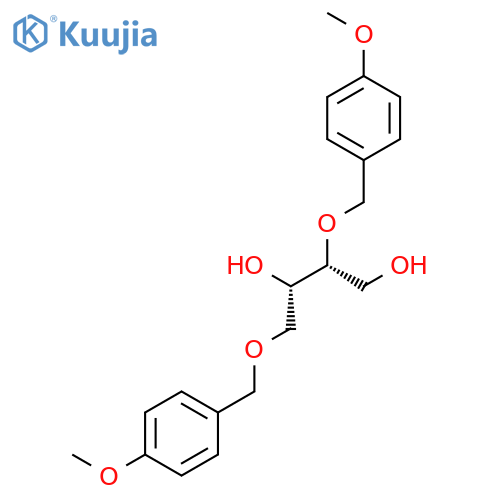 1,3-Butanediol, 2,4-bis[(4-methoxyphenyl)methoxy]-, (2R,3S)- structure