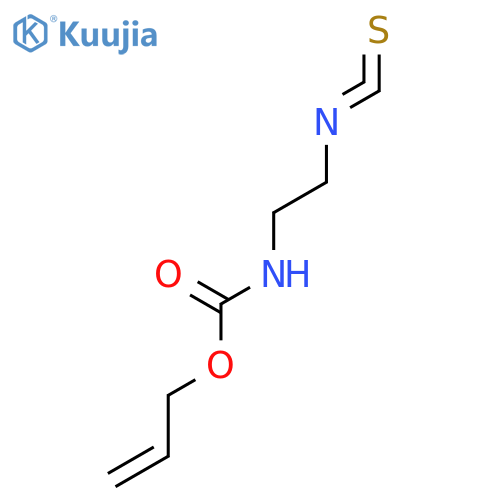 Carbamic acid, (2-isothiocyanatoethyl)-, 2-propenyl ester structure