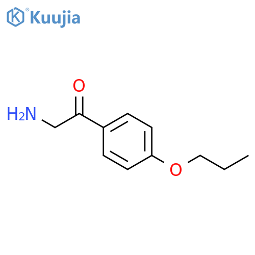 2-amino-1-(4-propoxyphenyl)ethan-1-one structure