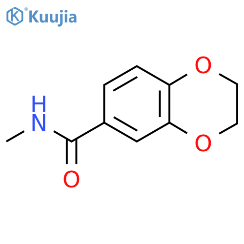 N-Methyl-2,3-dihydro-1,4-benzodioxine-6-carboxamide structure