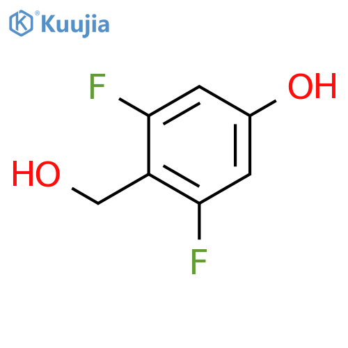 2,6-Difluoro-4-hydroxybenzyl alcohol structure
