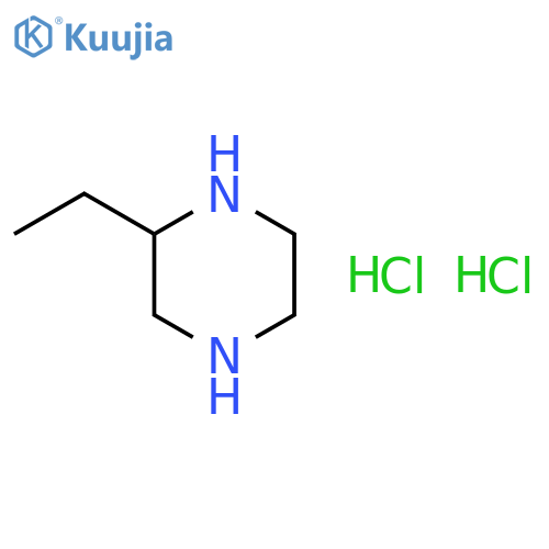 2-Ethylpiperazine dihydrochloride structure