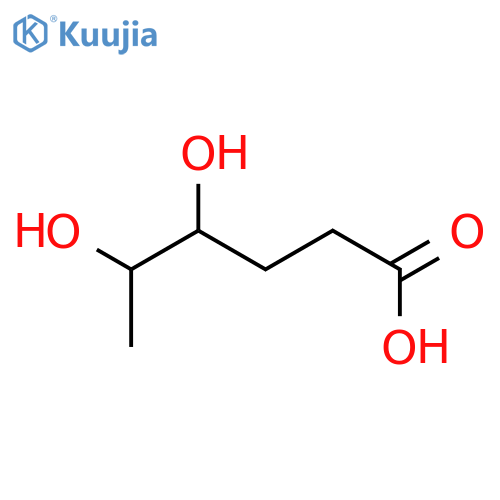 HEXANOIC ACID, 4,5-DIHYDROXY- structure