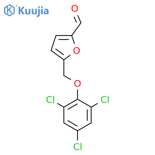 5-(2,4,6-Trichlorophenoxy)methyl-2-furaldehyde structure