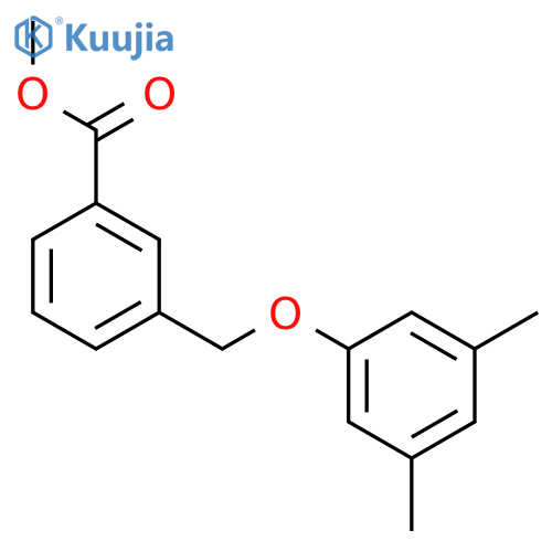 methyl 3-(3,5-dimethylphenoxy)methylbenzoate structure