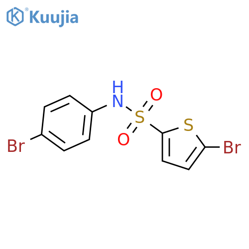5-Bromo-thiophene-2-sulfonic acid (4-bromo-phenyl)-amide structure