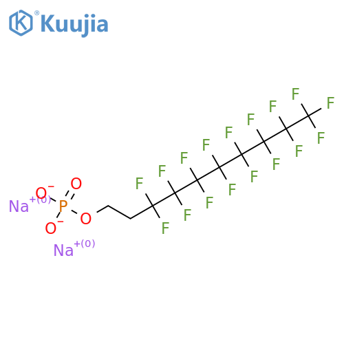 Sodium 1H,1H,2H,2H-Perfluorodecylphosphate structure