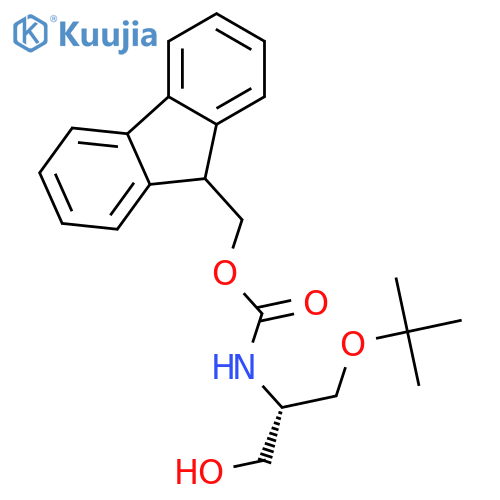 n-fmoc-(s)-2-amino-3-t-butoxy-1-propanol structure
