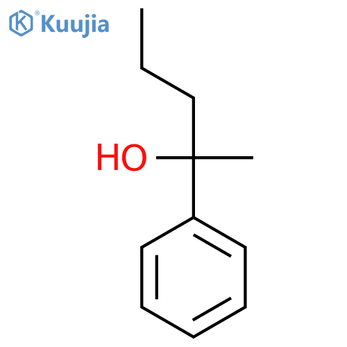 2-Phenyl-2-pentanol structure