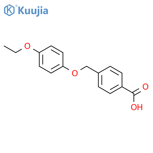 4-(4-ethoxyphenoxy)methylbenzoic acid structure