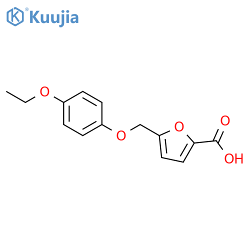 5-(4-Ethoxyphenoxy)methyl-2-furoic Acid structure