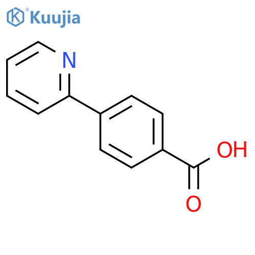 4-(2-Pyridinyl)benzoic Acid structure