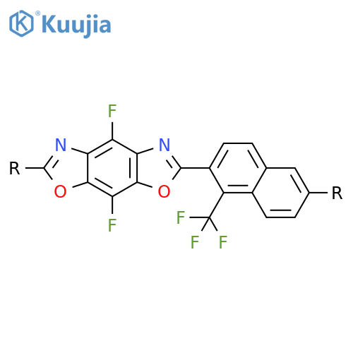 POLY[(4,8-DIFLUOROBENZO[1,2-D:5,4-D']BISOXAZOLE-2,6-DIYL)[(TRIFLUOROMETHYL)-2,6-NAPHTHALENEDIYL]] structure
