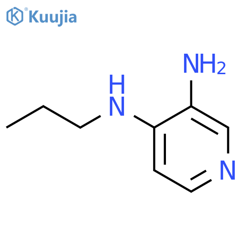 N4-propylpyridine-3,4-diamine structure