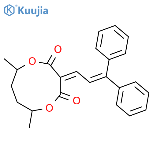 PROPANEDIOIC ACID, (3,3-DIPHENYL-2-PROPENYLIDENE)-, 1,2-ETHANEDIYLDIETHYL ESTER structure